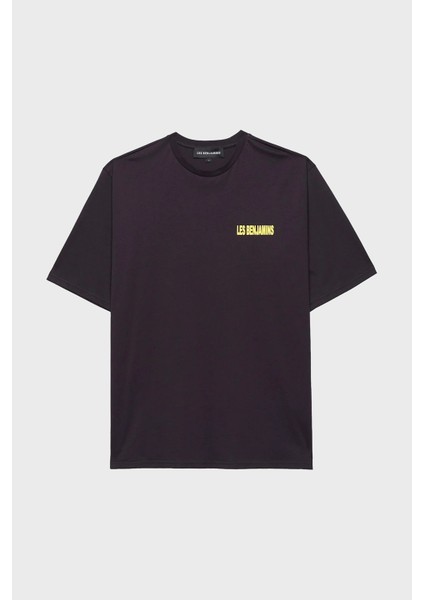 Pamuklu Oversize Fit Bisiklet Yaka T Shirt Erkek T Shirt LB24FWEAPMUTS fırsatları