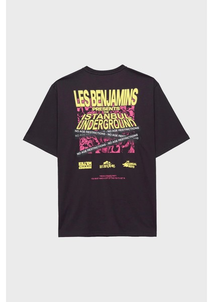 Pamuklu Oversize Fit Bisiklet Yaka T Shirt Erkek T Shirt LB24FWEAPMUTS indirimleri