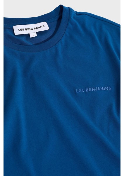 Pamuklu Oversize Bisiklet Yaka T Shirt Erkek T Shirt LB24FWESSMUTS fırsatları