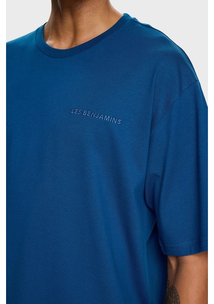 Pamuklu Oversize Bisiklet Yaka T Shirt Erkek T Shirt LB24FWESSMUTS indirimleri