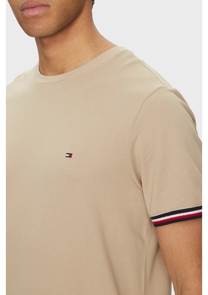 Pamuk Regular Fit Bisiklet Yaka T Shirt Erkek T Shirt MW0MW38630 Rbt fırsatları