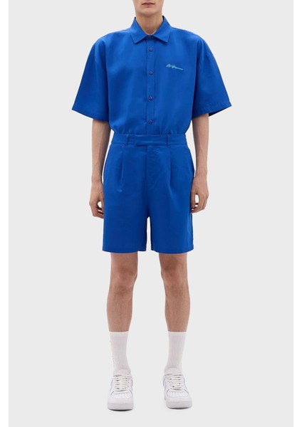 Tencel Regular Fit Cepli Short Erkek Short LB24SSKISMUSO