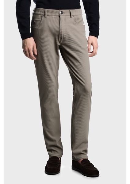 Fitilli Regular Fit Normal Bel Düz Paça Pantolon Erkek Pantolon EM000062 AF14076 U6218