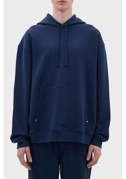 Pamuklu Relaxed Fit Kapüşonlu Sweat Erkek Sweat LB23FWCLAMUHD