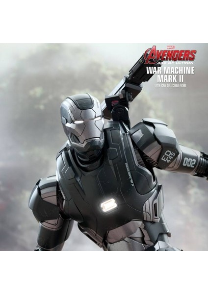 Avengers 2 Age Of Ultron War Machine Mark Iı Die Cast Sixth Scale Figure MMS290