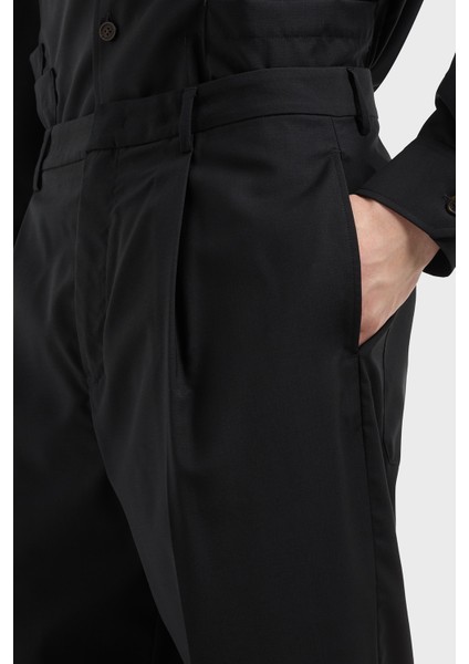 Hafif Yün Regular Fit Normal Bel Düz Paça Pantolon Erkek Pantolon EM001211 AF13821 UC001