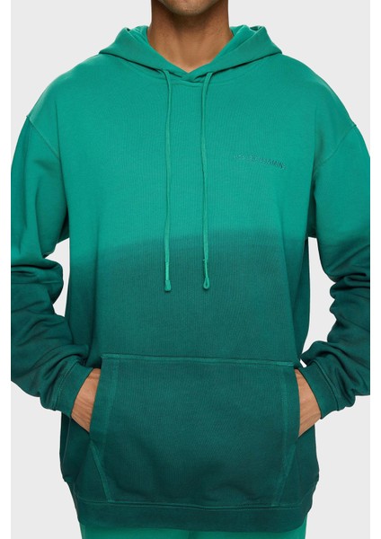 Pamuklu Regular Fit Kapüşonlu Kanguru Cepli Sweat Erkek Sweat LB24FWESSMUHD