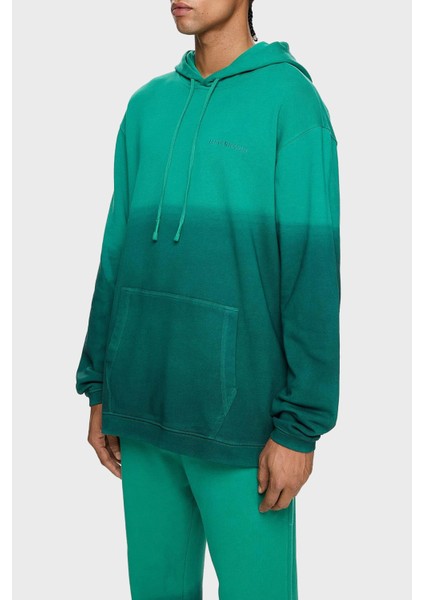 Pamuklu Regular Fit Kapüşonlu Kanguru Cepli Sweat Erkek Sweat LB24FWESSMUHD fırsatları