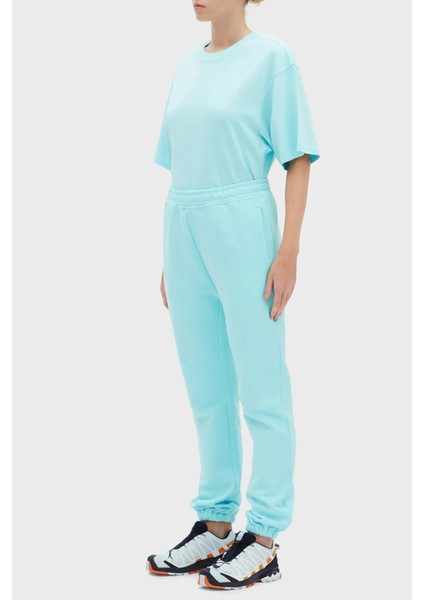 Logolu Regular Fit Elastik Bel Bantlı Cepli % 100 Pamuk Pantolon Bayan Pantolon LB22FWESSFUSP modelleri