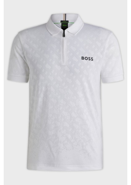 Logolu Slim Fit Yarım Fermuarlı Polo Yaka T Shirt Erkek Polo Yaka T Shirt 50538106 100 indirimleri