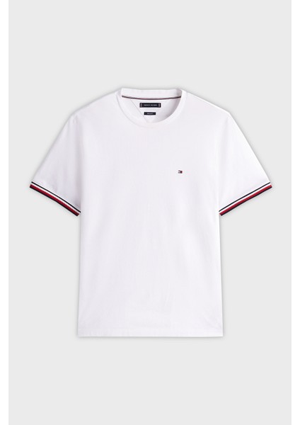 Pamuk Regular Fit Bisiklet Yaka T Shirt Erkek T Shirt MW0MW38630 Ybr indirimleri