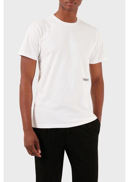 Pamuklu Regular Fit Bisiklet Yaka T Shirt Erkek T Shirt LB24SSKISMUTS