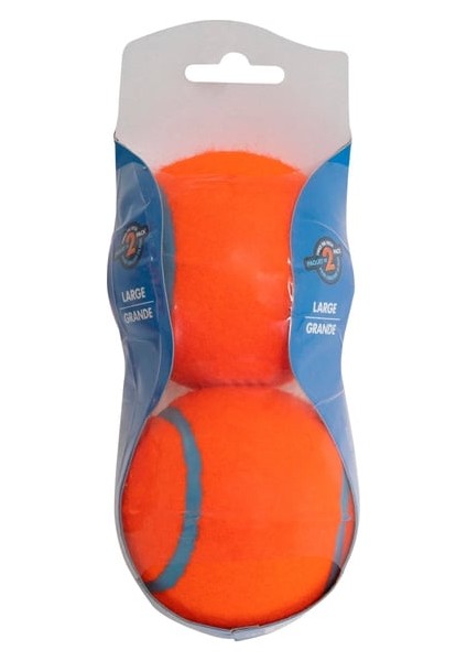 Chuckit! 2'li Köpek Tenis Oyun Topu (Büyük Boy - L)