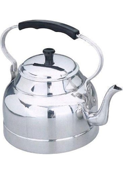2 Litre Üstten Kulplu Saplı Alüminyum Çaydanlık, Kamp Çaydanlığı, Piknik Çaydanlığı, Tek Çaydanlık