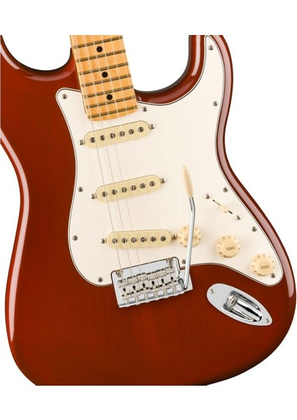 Player Iı Stratocaster Chambered Mahogany Gövde Akçaağaç Klavye Transparent Mocha Burst Elektro Gitar modelleri
