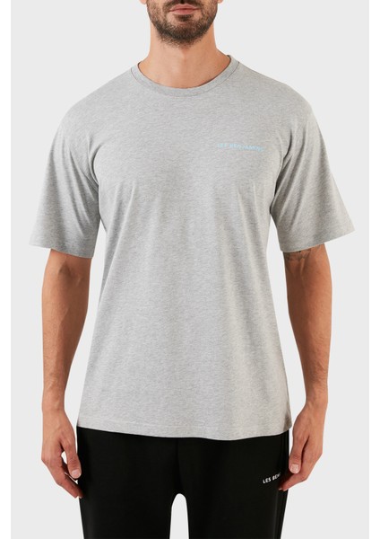 Regular Fit Bisiklet Yaka Pamuk T Shirt Erkek T Shirt LB21SSCORMUTS