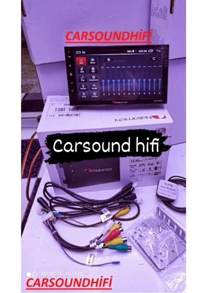 Japon Nakamichi Nam 5210 Android 2cg Ram 32CG Hafıza 11.1 Işlemci 2022 Öncü Nesil Carplay Özeliklig modelleri