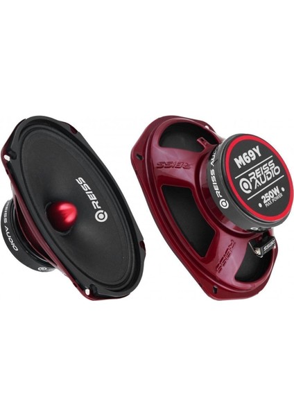 RS-M69Y 6x9 Oval Midrange 250 Watt Maximum Power Kapak Dahildir Çift Fiyatı