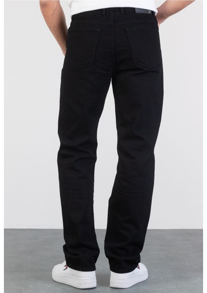 Erkek Baggy Fit Likrasız Rahat Kesim %100 Pamuk Loose Jean Kot Pantolon