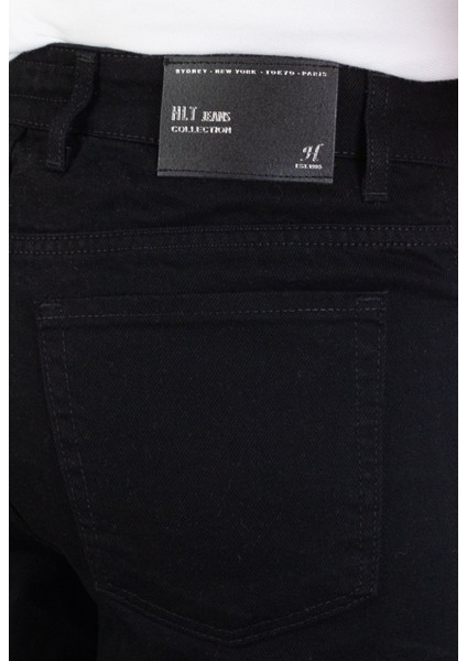 Erkek Baggy Fit Likrasız Rahat Kesim %100 Pamuk Loose Jean Kot Pantolon