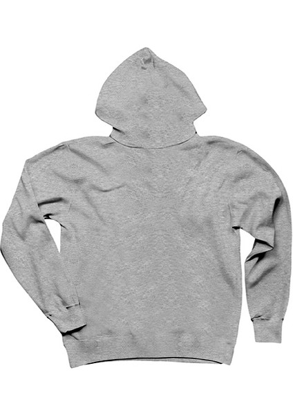 Slayer Flat Logo Gri Kapşonlu Sweatshirt Hoodie fiyatları