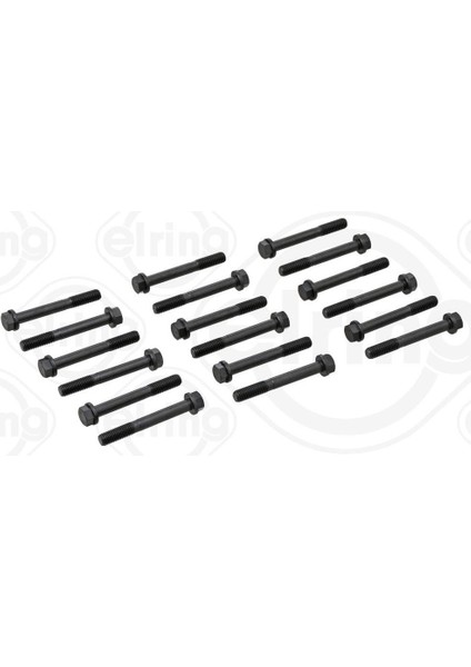 Silindir Kapak Saplama 18 Adet Transit T12 T15 1991-2000 2,5td 2,5dı M12X90MM Elring 802930
