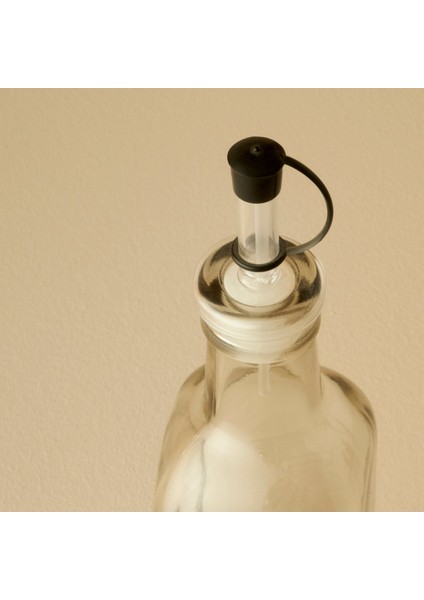 Şeffaf 500 ml Yağlık ve Sirkelik, şık ve doğal mutfak aksesuarı modelleri