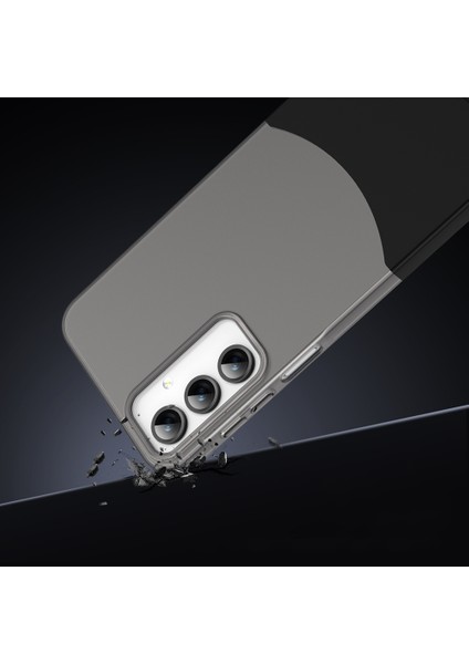 Samsung Galaxy A55 Kılıf Mıknatıslı Bbs Duble Kapak - Gri