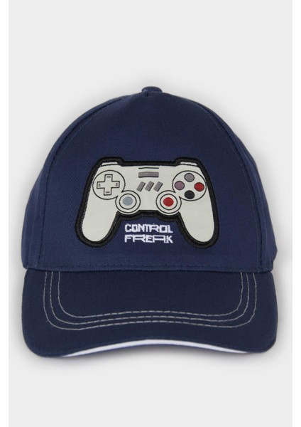 Erkek Çocuk Nakışlı Pamuklu Cap Şapka D8404A825SM indirimleri