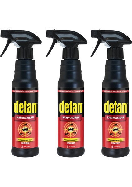 Karınca Kıran Ilacı Kokusuz 325 ml x 3 Adet