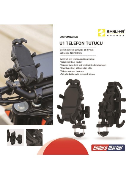 Smnu U1 Telefon Tutucu