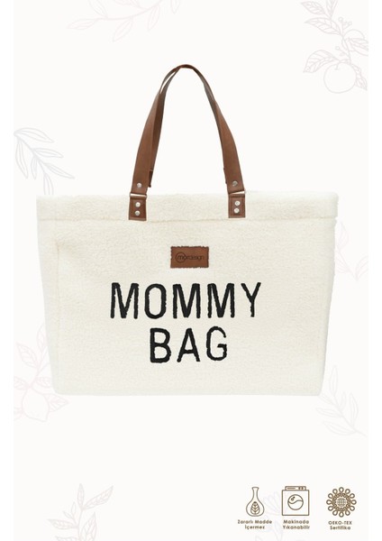 Mommy Bag, Anne Bebek Bakım Çantası, Cüzdan Hediyeli, Xl Büyük Boy, Kadın Çantası, Morteddy Serisi modelleri