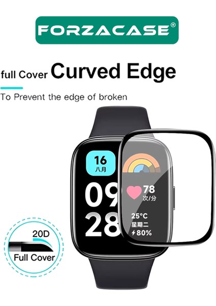 Xiaomi Redmi Watch 5 Lite ile Uyumlu Silikon Kordon Kayış + Ekran Koruma Filmi - FC875 indirimleri