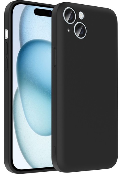 Apple iPhone 15 Plus Kılıf Kamera Korumalı Kartlık Hazneli Bbs Vitra Kapak - Mürdüm