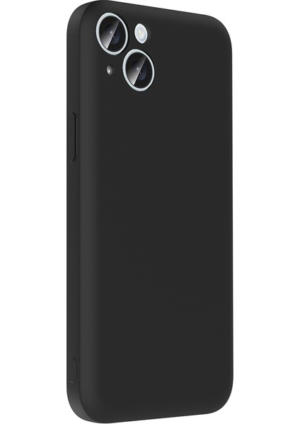 Apple iPhone 15 Plus Kılıf Kamera Korumalı Kartlık Hazneli Bbs Vitra Kapak - Mürdüm