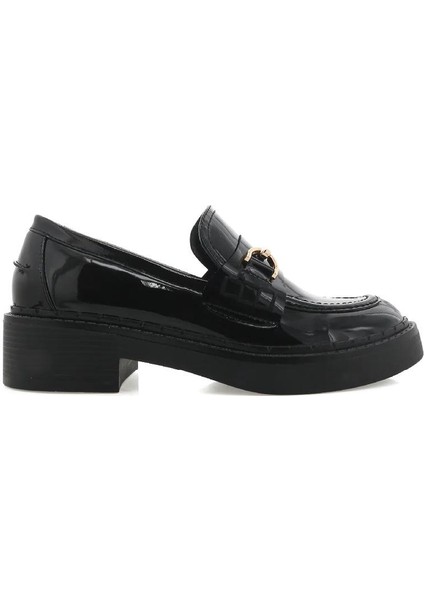 July Rugan Loafer Siyah