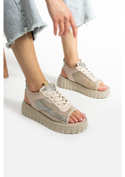 Pega Sandalet Bej fiyatları