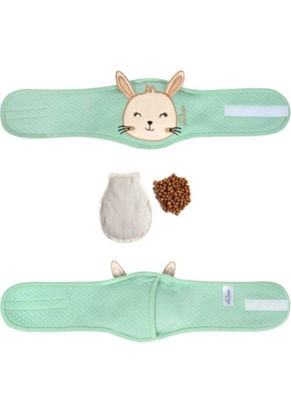 Kiraz Çekirdekli Bebek Bel Bandı Mint - Mommyslab modelleri