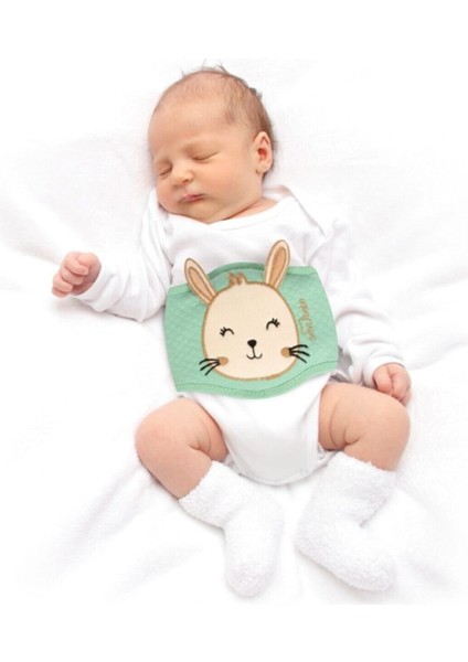 Kiraz Çekirdekli Bebek Bel Bandı Mint - Mommyslab fırsatları