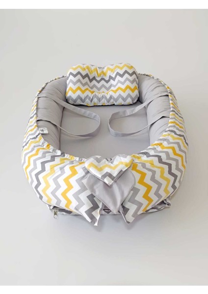 Babynest Ortobedik Anne Yanı Bebek Uyku Yatağı ve Ergonomik Yastık indirimleri