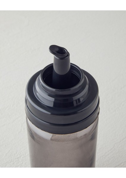 Şık 2'li cam yağlık ve sirkelik seti, 245 ml, modern antrasit renk, 2 parçalı fırsatları