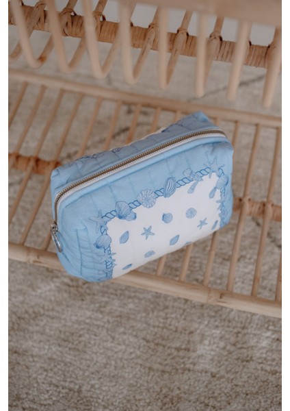 Büyük Bakım Çantası - Deniz Kabukları fırsatları