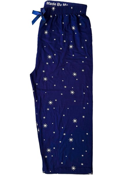 Kapri Boy Made By Me Lüks Modal Kumaş Ev Giyim Pijama Altı Kadın Yüksek Bel Modern Kaliteli Estetik