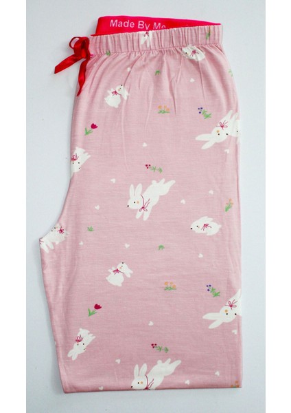 Ev Giyim Pijama Altı Yüksek Bel Modal Kumaş Modern Kaliteli Estetik