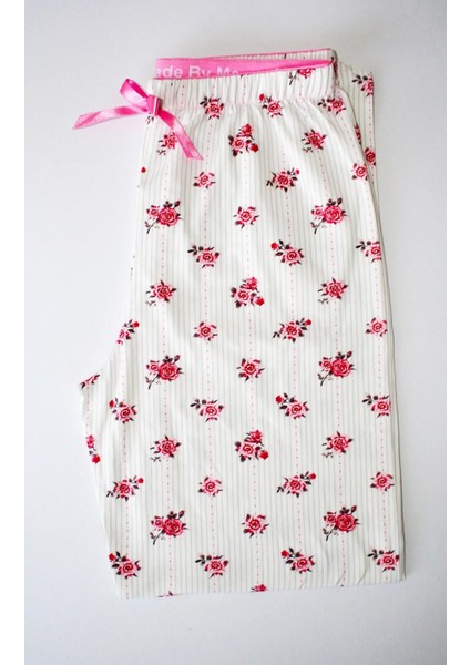 Yüksek Bel Pijama Altı Modal Kumaş Modern Kaliteli Kadın Pijama Altı