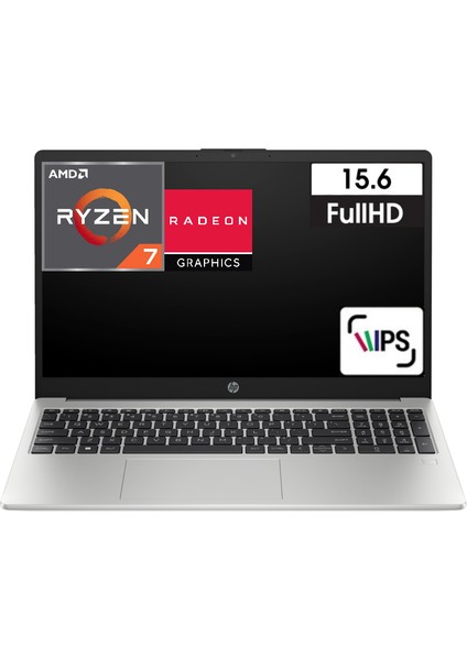 255 G10 Ryzen 7 7730U 64 GB 512 GB SSD Windows 11 Pro Radeon Graphics 15.6" Full Hd Taşınabilir Bilgisayar 9G1F9ETCB7