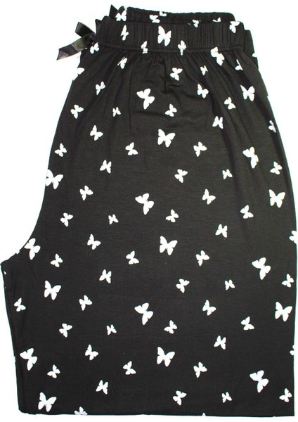 Lüks, Kaliteli Büyük Beden Modal Pijama Altı – Desenli, Lüks Kalite Modal Kumaş