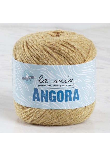 Angora 50GR Bej El Örgü ipi - L132 - 33807
