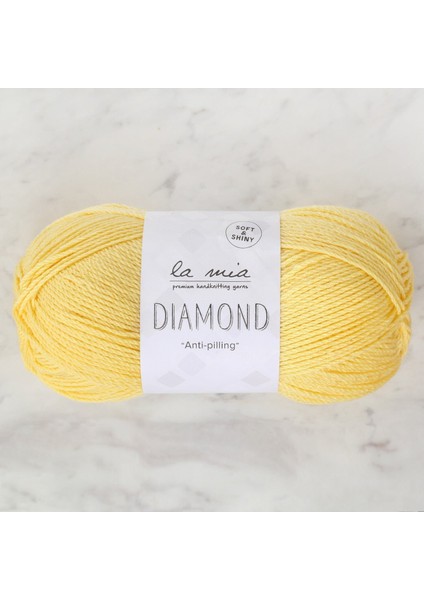 Diamond Sarı El Örgü ipi - L160 - 33734