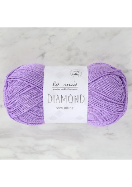 Diamond Lila El Örgü ipi - L167 - 33740